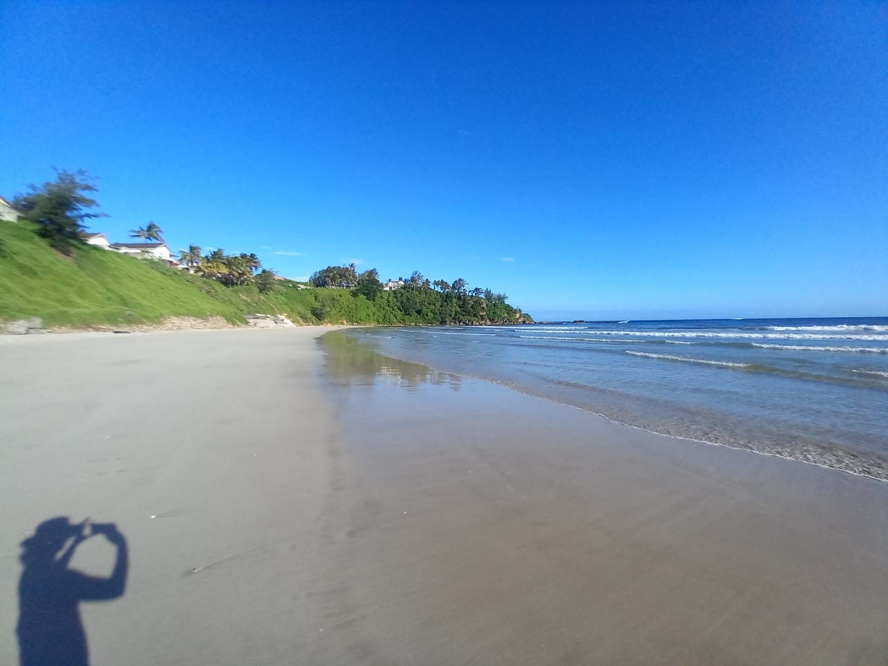 Faux Cap — the beach in town opposite Libanona